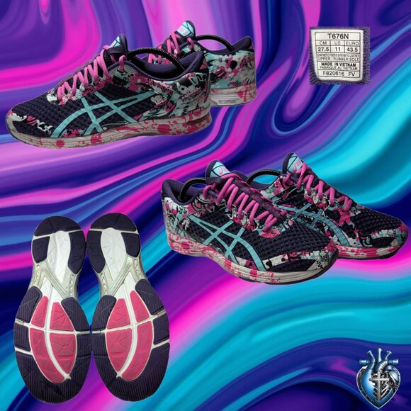 ASICS GEL-Noosa Tri 11 T676N Women’s 11 Running Shoes Multicolor - Picture 3 of 13